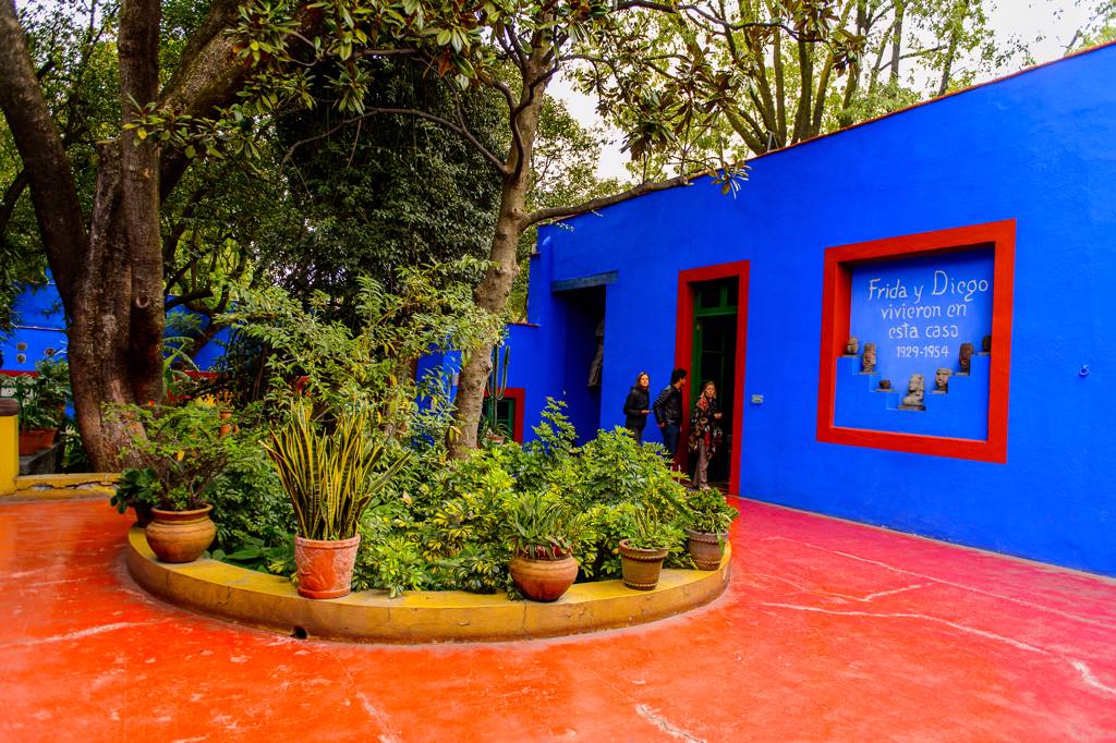 Città del Messico - Coyoacan  - Casa Azul - Museo Frida Kahlo 