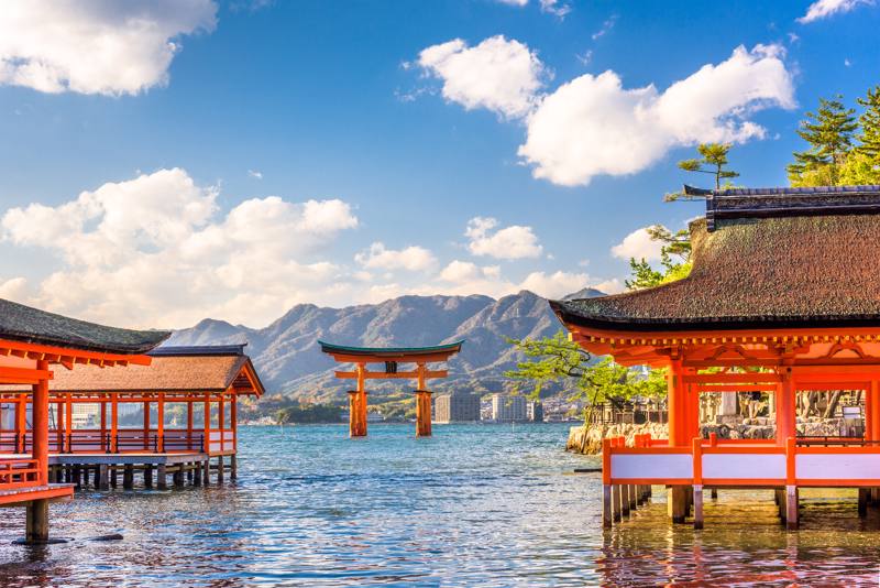 Giappone - Hiroshima - Miyajima porta scenario