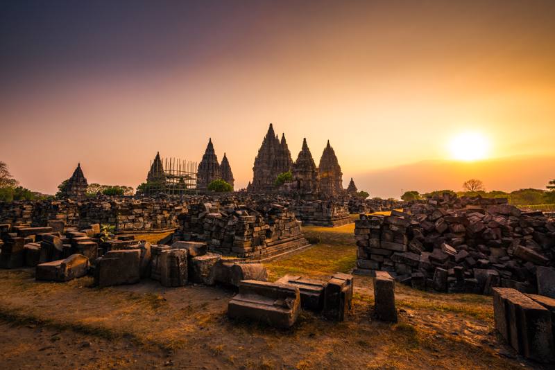 Java - Yogyakarta - Tempio di Prambanan