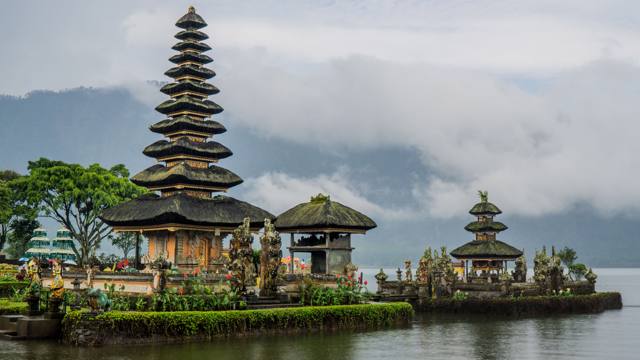 Il Tempio Pura Ulun Danu a Bedugul - Isola di Bali - Indonesia