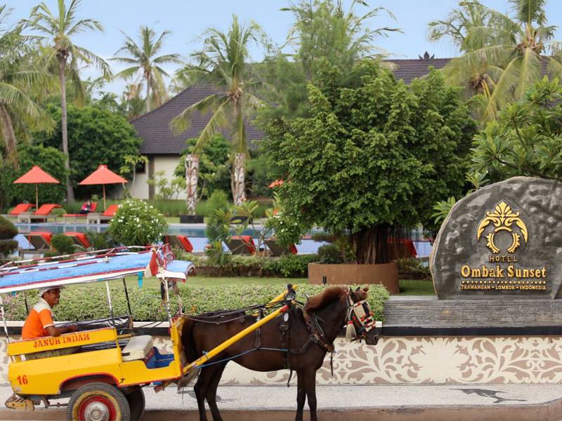 Indonesia  - Gili Trawangan Ombak Sunset Hotel