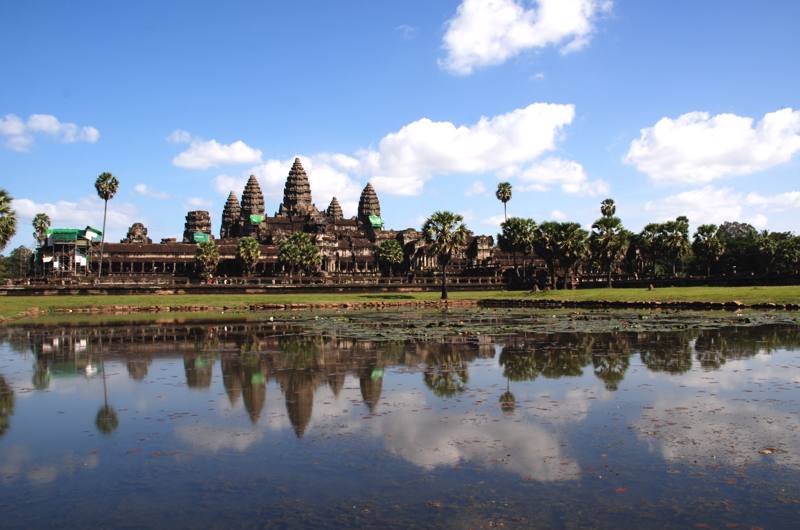 Cambogia  - Siem Reap tempio di Angkor Wat 