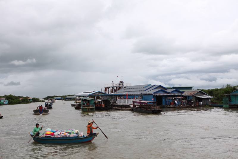 Siem Reap - Villaggio galleggiante sul lago Tonle Sap