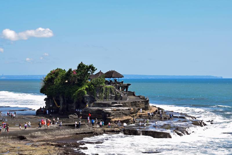 Il Tempio Tanah Lot - Isola di Bali - Indonesia