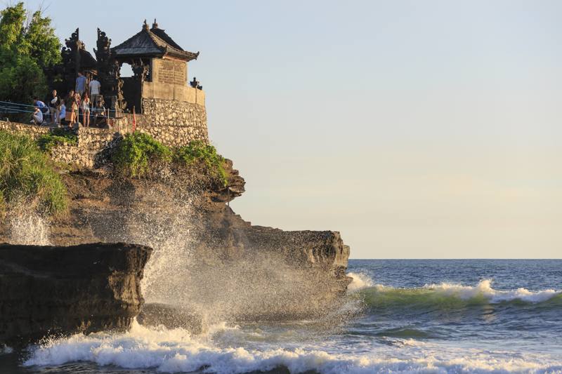 Il Tempio Tanah Lot - Isola di Bali - Indonesia