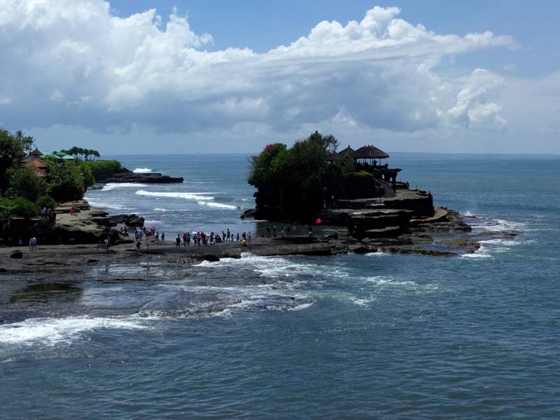 Indonesia  - Bali - Denpasar Tanah Lot Tempio