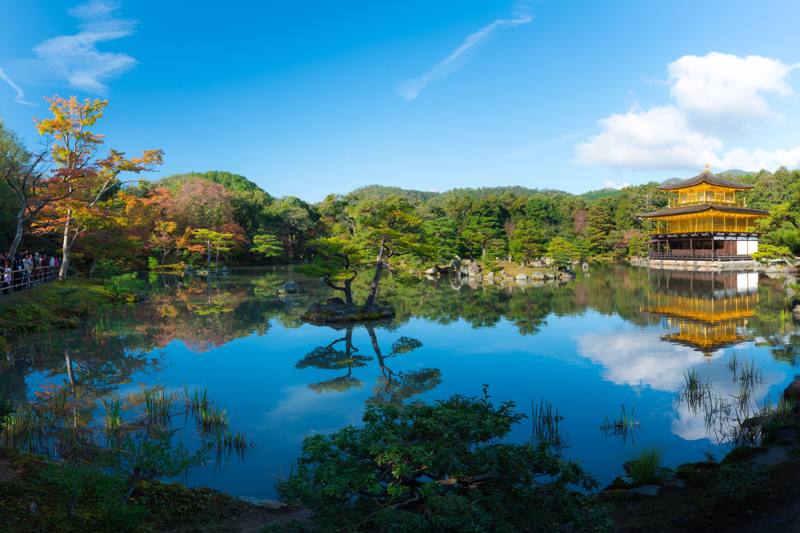 Giappone - Kyoto - Kinkaku-ji o Tempio del padiglione d'oro