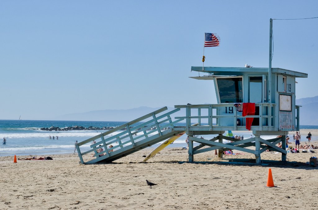 Stati Uniti  - Los Angeles spiaggia Santa Monica 