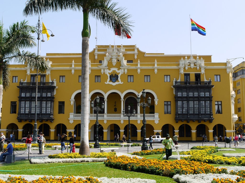 Perù  - Lima Palacio Municipal