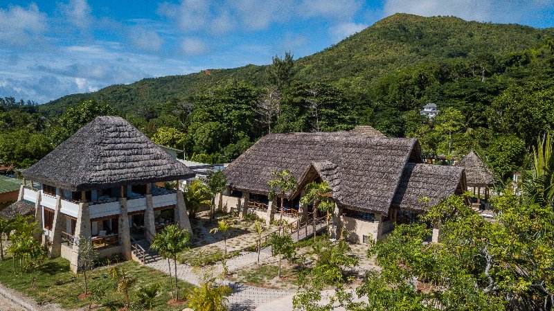 Seychelles - Praslin Isl. Les Lauriers Eco Hotel & Restaurant - Aerea