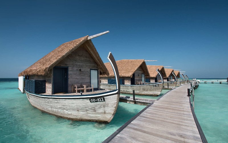 Maldive  Cocoa Island Resort - Camera Dhoni Water Villa esterno
