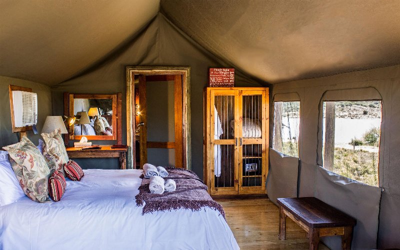 Sudafrica  - Oudtshoorn Buffelsdrift Game Lodge - Tenda luxury family