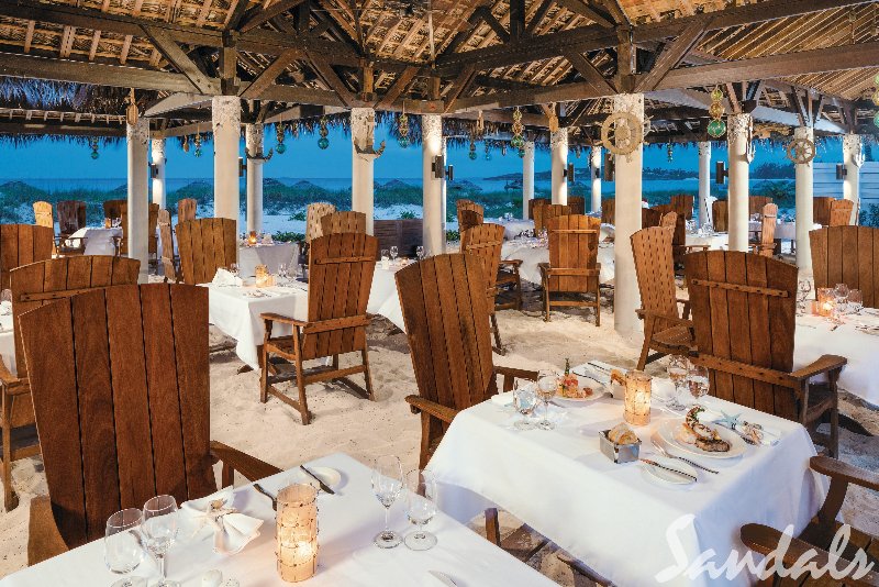 Bahamas  - Exumas Sandals Emerald Bay Golf Tennis & Spa Luxury Included - Ristorante Barefoot by the Sea