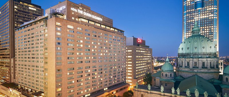 Canada  - Montreal Fairmont The Queen Elizabeth - Vista Esterna