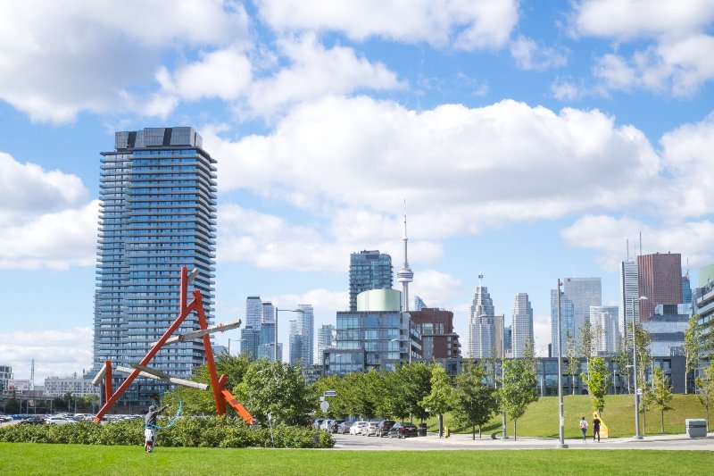 Canada  - Toronto  Skyline Canary District