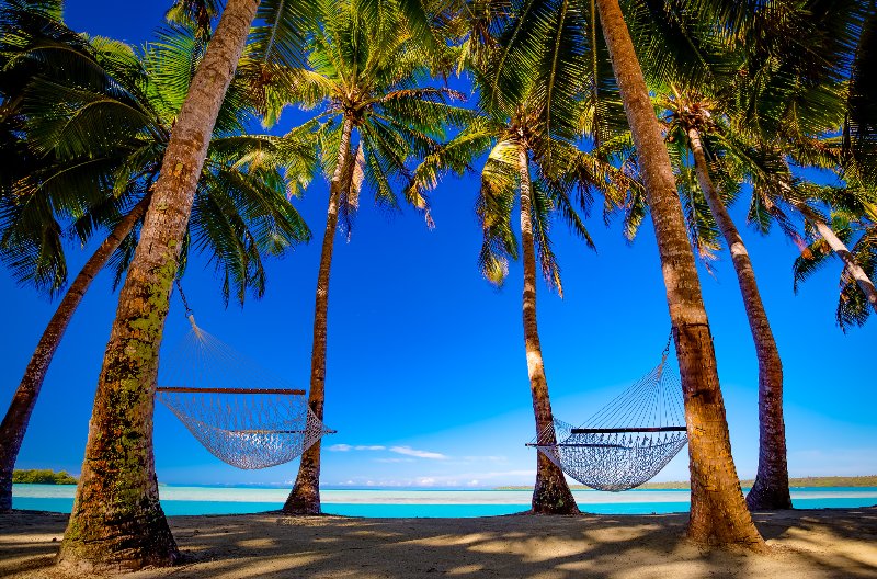 Isole Cook  - Aitutaki Lagoon Resort & Spa - Spiaggia