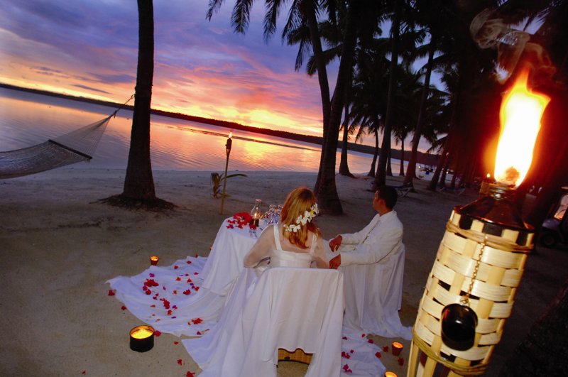 Isole Cook  - Aitutaki Lagoon Resort & Spa - Cena romantica sulla spiaggia