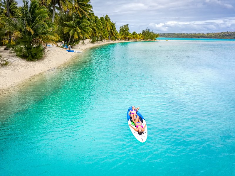 Isole Cook  - Aitutaki Lagoon Resort & Spa - Laguna 