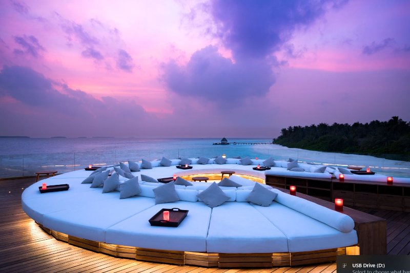 Maldive Anantara - Kihavah Villas - Sky Bar