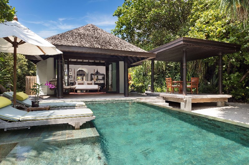 Maldive Anantara - Kihavah Villas - Esterno Beach Villa con piscina