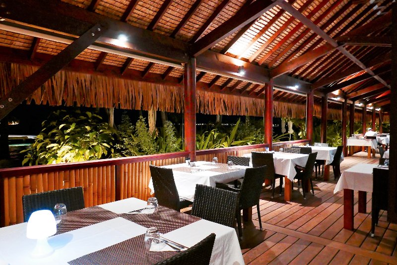 Polinesia  Fr. - Bora Bora - Royal Bora Bora Hotel - Ristorante 