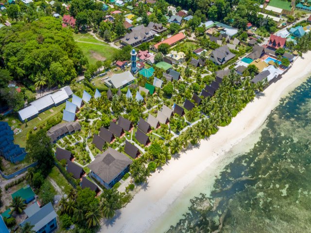 Seychelles  - La Digue Isl. La Digue Island Lodge - Aerea