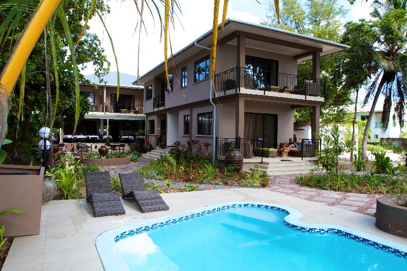 Seychelles  - La Digue Isl. Le Repaire - Esterno Camera Superior