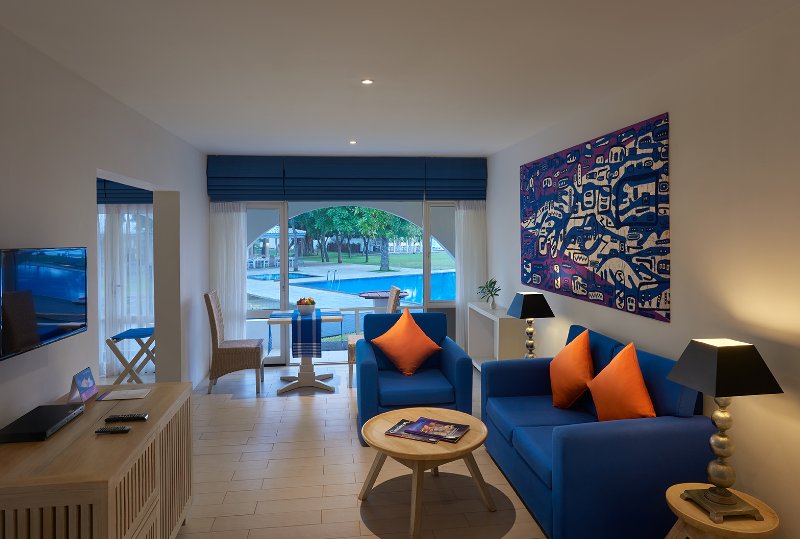 Sri Lanka  - Trincomalee Trinco Blu by Cinnamon - Blu Suite- Area Living 