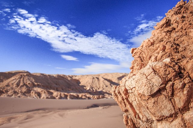 Cile  - San Pedro de Atacama Valle della Luna - Cordillera del Sal