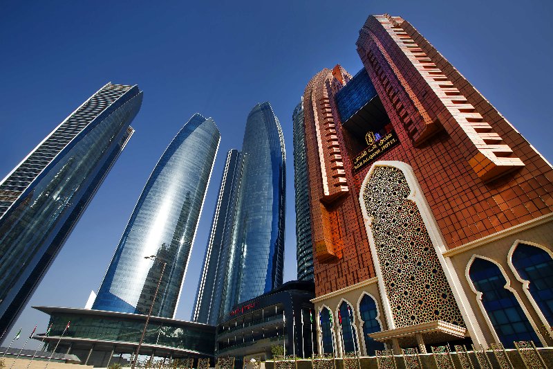 Emirati - Abu Dhabi  Bab Al Qasr - Vista Esterna