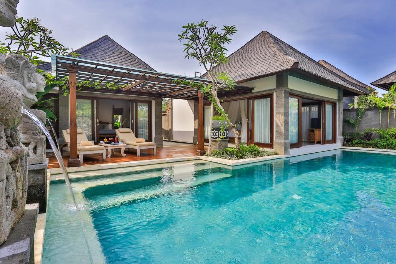 Indonesia - Bali - Ubud Visesa Resort & Spa - Esterno Two Bedroom Family Villa con piscina