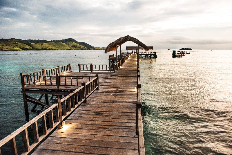 Indonesia - Flores e Komodo Sudamala Resort Seraya - Pontile