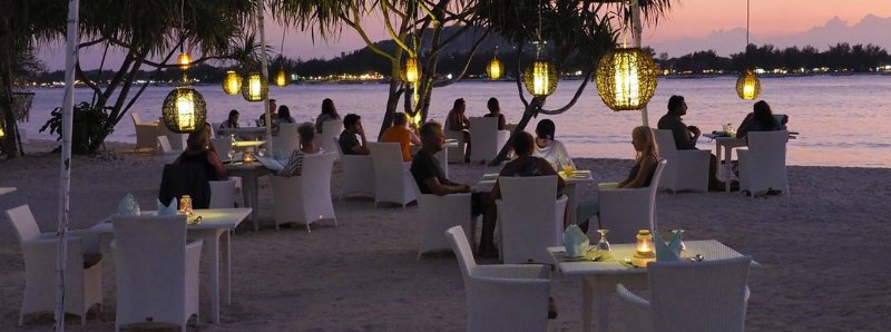 Indonesia - Gili Meno Mahamaya Boutique Resort - Esterno Ristorante principale