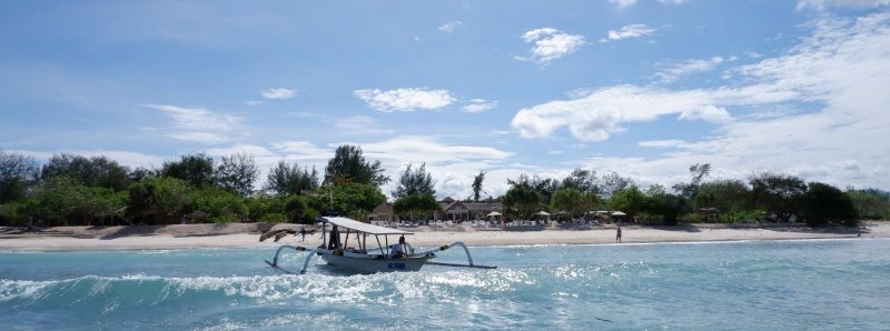 Indonesia - Gili Meno Mahamaya Boutique Resort - Spiaggia