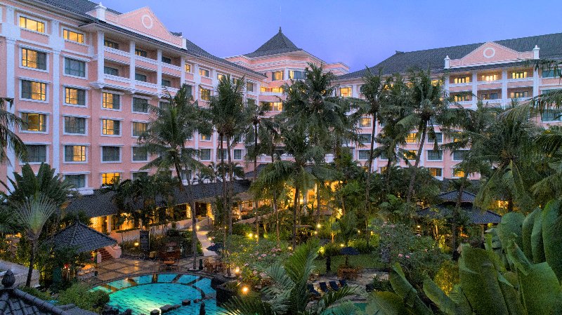 Indonesia  - Java - Yogyakarta - Melia Purosani Hotel - Aerea