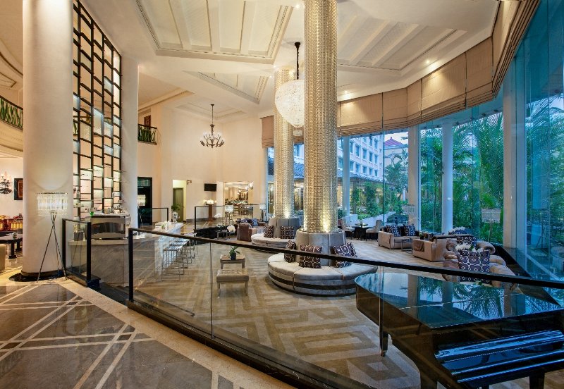 Indonesia  - Java - Yogyakarta - Melia Purosani Hotel - Soka Lounge