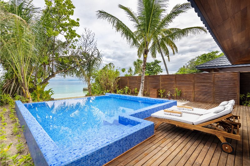 Maldive  Lily Beach Resort & Spa - Piscina della Beach Residence 