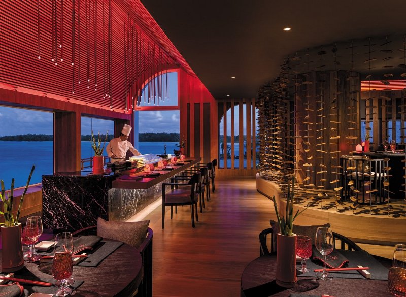 Mauritius  Shangri-La's Le Touessrok Resort & Spa - Ristorante Kushi