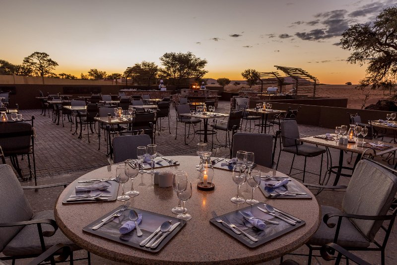 Namibia  - Sossusvlei - Desert Quiver Camp - area ristoro