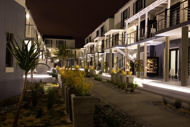 Namibia  - Swakopmund - The Delight Swakopmund - cortile interno