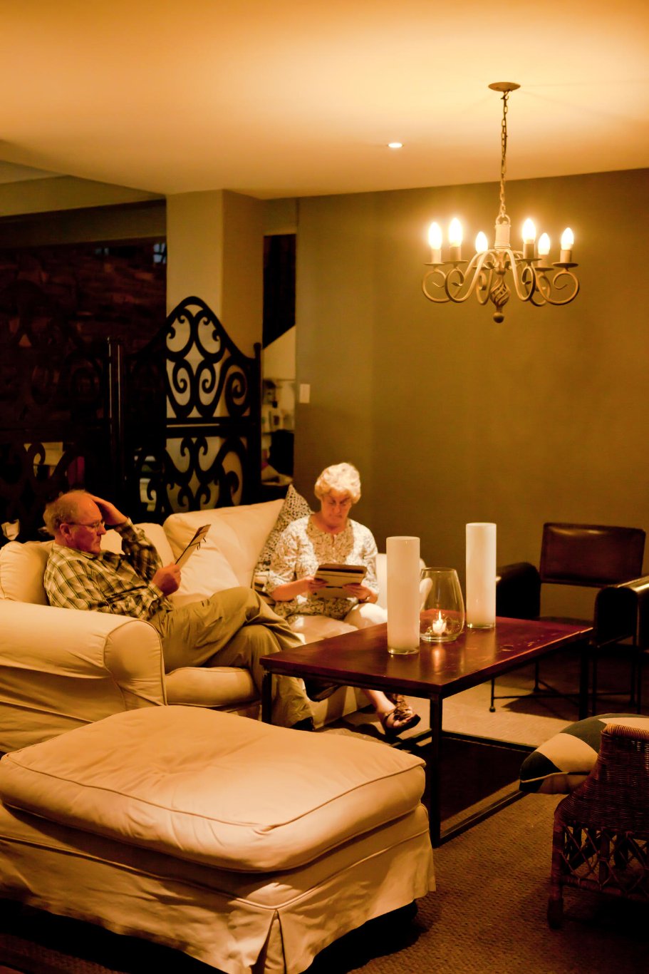 Namibia  - Windhoek - Olive Grove Guest house - lounge