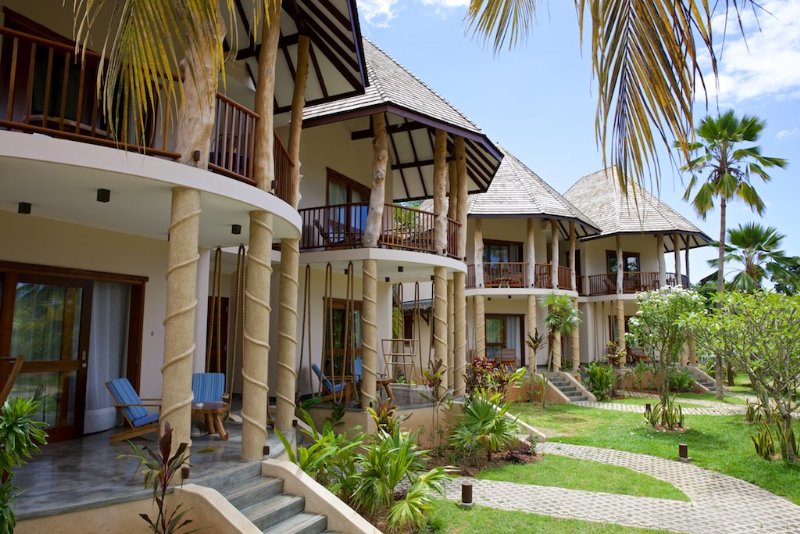 Seychelles - Praslin Isl. Les Lauriers Eco Hotel & Restaurant - Esterno Camere Superior