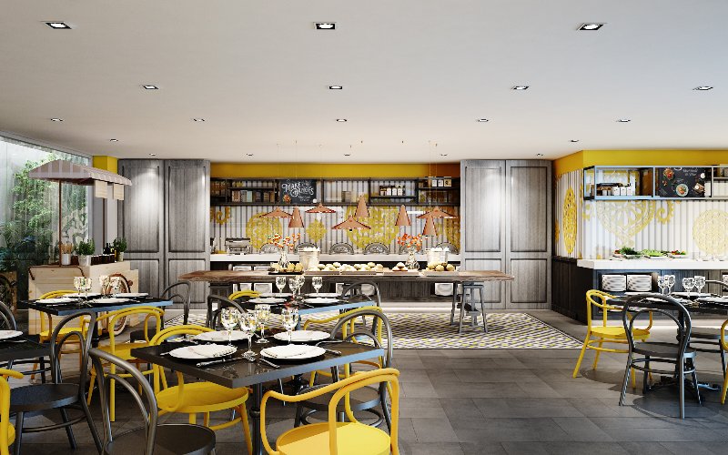 Thailandia  - Bangkok Ibis Styles Bangkok Silom - Prung Rod Restaurant