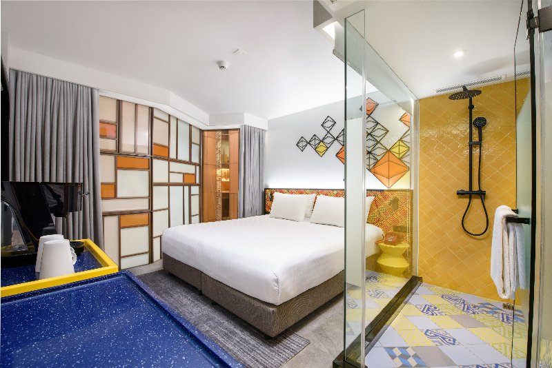 Thailandia  - Bangkok Ibis Styles Bangkok Silom - Camera Superior Atrium View