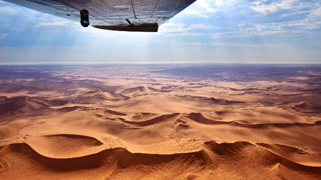 Namibia - Fly-in - il deserto visto dall'alto