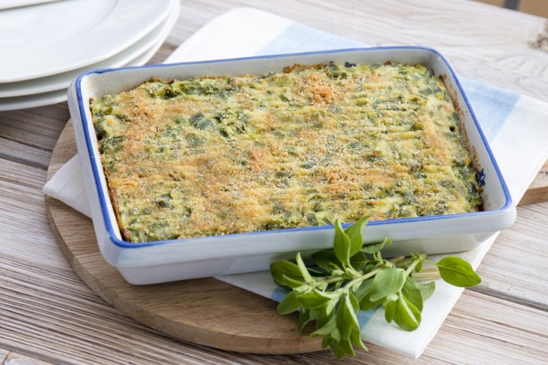 POLPETTONE LIGURE CON PATATE E FAGIOLINI