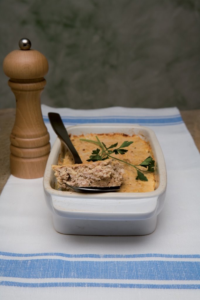 TORTA DI CARNE TRITATA