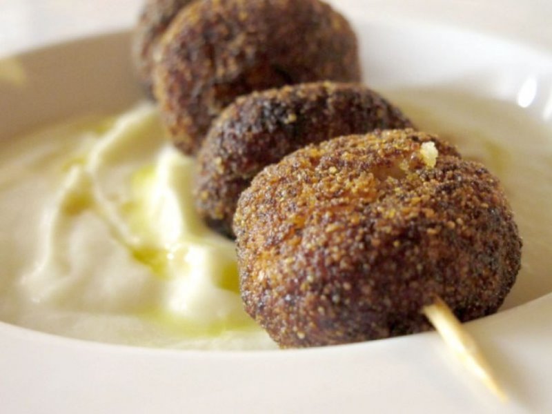 FRITTELLE DI BACCALA’ MANTECATO