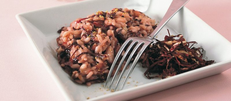 RISOTTO AL RADICCHIO LUNGO DI TREVISO