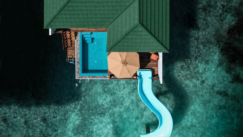 Maldives Siyam World - Water Villa with Pool + Slide